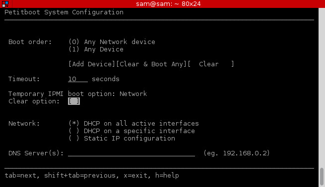 IPMI Overrides